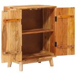 vidaXL Armoires de rangement avec étagère Marron 55 x 35 x 75 cm