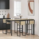 vidaXL Table de salle à manger / Table de repas Bois d'ingénierie