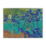IRISES 1889 By Vincent Van Gogh Colored 2.5 Once Argent & 120g Copper Monnaie 10000 Francs Chad 2024