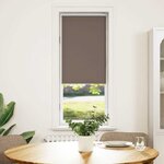 vidaXL Store enrouleur occultant café 55x150cm largeur du tissu 50 7cm