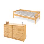Chambre de jeunes Natura extra large 2 pièces