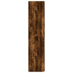 vidaXL Buffet haut chêne fumé 70x42 5x185 cm bois d'ingénierie