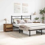 vidaXL Cabinet de chevet 2 Pièces Bois ancien 45 x 34 x 44.5 cm