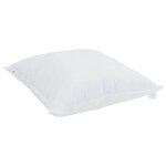 vidaXL Duvet avec Oreiller 2 Pièces Blanc 155 x 220 cm Microfibre