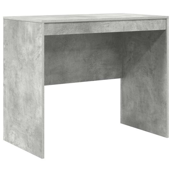 vidaXL Bureau Gris béton 90 x 50 x 76 cm