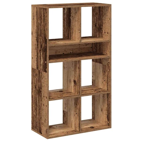 vidaXL Bibliothèque vieux bois 66x31x112 cm bois d'ingénierie