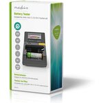 Testeur de piles AAA  AA  C  D  9 V et piles-boutons NEDIS