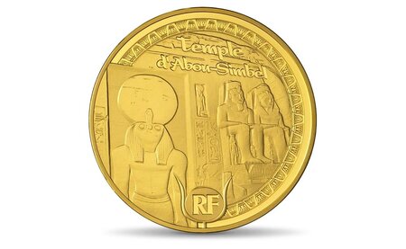 Pièce de monnaie 50 euro France 2012 or BE – Patrimoine égyptien