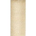 vidaXL Arbre à chat avec griffoirs en sisal Crème 92 cm