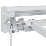 vidaXL Auvent en semi-cassette rétractable à fonctionnement manuel