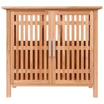 vidaXL Armoire de salle de bain 66x29x61 5 cm Bois massif de noyer