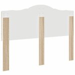 vidaXL Tête de lit Chêne Sonoma 160 cm Bois d'ingénierie