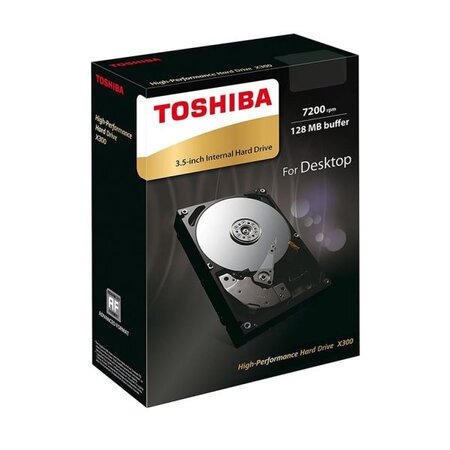 Disque Dur Toshiba X300 6To (6000Go) S-ATA 3 (HDWE160EZSTA) - La Poste