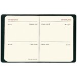 Agenda MINI 2 DAYS 2 jours/page noir QUOVADIS