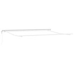 vidaXL Auvent rétractable automatique marron 400x300 cm