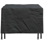 vidaXL Housse de meubles d'extérieur Noir 82 x 82 x 50 cm Tissu 210D
