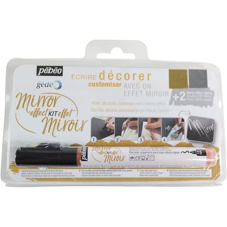 Gedeo kit marker effet miroir pébéo