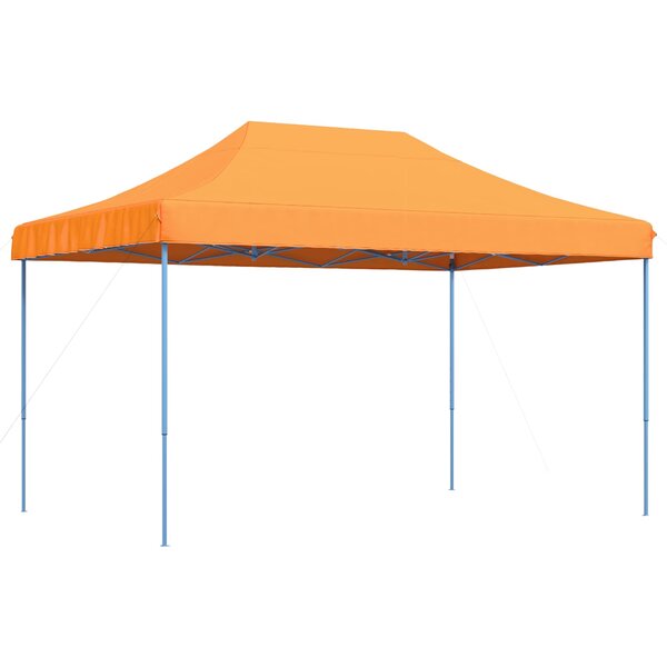vidaXL Tente de fête 292 x 440 x 315 cm Orange Tissu Oxford