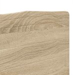 vidaXL Tête de lit Chêne Sonoma 140 cm Bois d'ingénierie