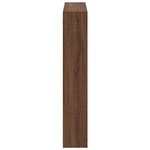 vidaXL Étagère cube murale 12 compartiments chêne marron