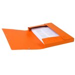 Boite De Classement Cartobox Dos 25mm Carte Lustrée - A4 - Orange - X 25 - Exacompta