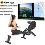 Rameur CARE JET 600 22 prog noir CARE CONNECT