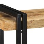 vidaXL Étagère murale 90x33x45 cm bois de manguier massif brut