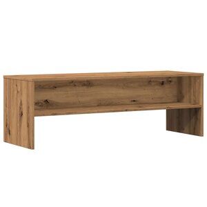 vidaXL Meuble TV chêne artisanal 120x40x40 cm bois d'ingénierie