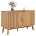 vidaXL Buffet OLDEN marron 114x43x73 5 cm bois massif de pin