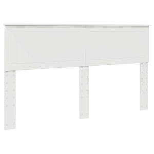 vidaXL Tête de lit Blanc Brillant 160 cm Bois d'ingénierie