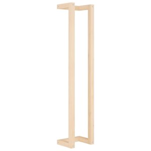 vidaXL Porte-serviette 23x18x110 cm Bois de pin massif