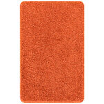 vidaXL Ensemble de tapis de bain antidérapants 2 Pièces Orange PP
