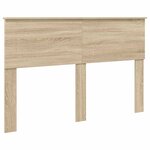 vidaXL Tête de lit Chêne Sonoma 150 cm Bois d'ingénierie