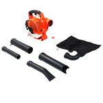 vidaXL Souffleur à feuilles à essence 3 en 1 26 cc Orange