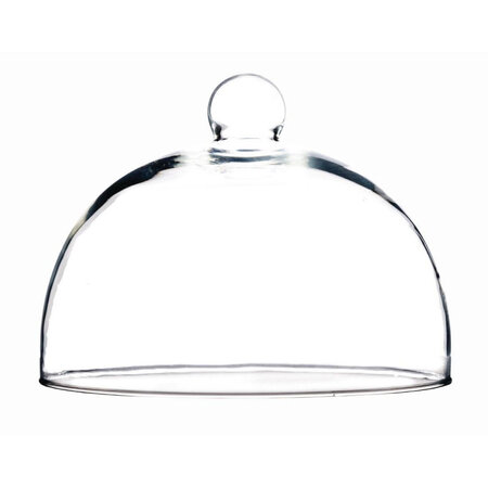 Cloche en verre - ø 210 mm -  - verre x170mm