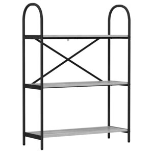 vidaXL Étagère Gris Sonoma 80 x 30 x 109 cm Bois d'ingénierie