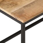 vidaXL Meuble TV 180x30x50 cm Bois de manguier brut