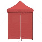 vidaXL Tente de fête Bordeaux 200 x 200 x 306 cm Tissu Oxford