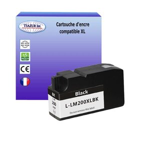 Lexmark N°200XL / 200 XL- Compatible - Noire - T3AZUR