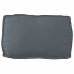 vidaXL Coussin pour dossier de palette Anthracite 70 x 40 x 12 cm