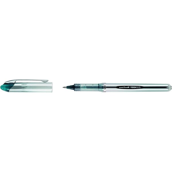 Roller encre liquide Vision Elite UB200 pointe moyenne 0 8mm bleu nuit UNI-BALL