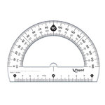 Maped rapporteur 180 degrés, 120 mm, en plastique