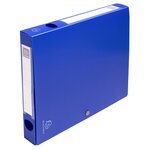 Boite De Classement À Pression Dos 40mm Polypropylène 7/10e Opaque - A4 - Bleu - Exacompta