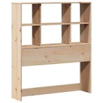 vidaXL Cadre de lit sans matelas 100x200 cm bois massif de pin