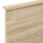 vidaXL Tête de lit Chêne Sonoma 75 cm Bois d'ingénierie