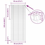 vidaXL Store de Fenêtre avec des rideaux Argent Aluminium