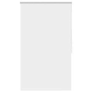 vidaXL Store enrouleur occultant 84 4 x 175 cm  largeur du tissu 80 cm  blanc