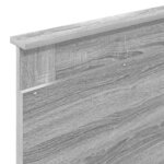 vidaXL Tête de lit Gris Sonoma 100 cm Bois d'ingénierie