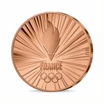 Monnaie de 1/4€ - Equipe de France Olympique et Paralympique - 1/4€ Millésime 2021