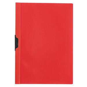 Chemise de présentation souple esselte à clip rouge - lot de 25